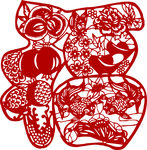 福字图案 窗花