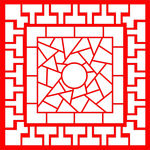 建筑花纹 镂空花纹 栏杆花纹