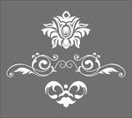 欧式花纹