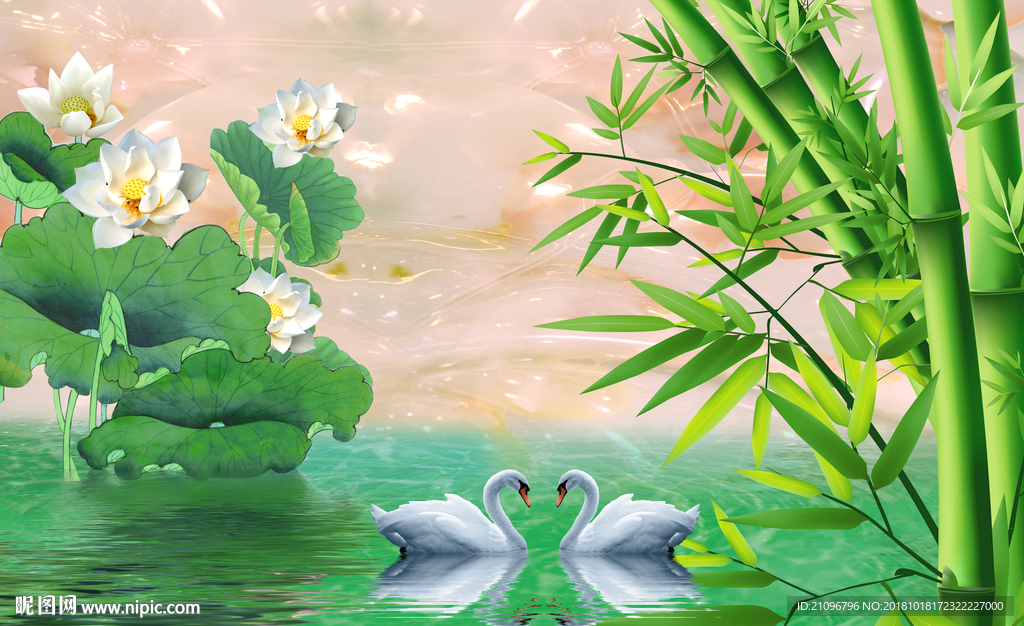 电视背景墙 3D背景