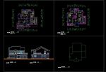 自建房施工图别墅施工图
