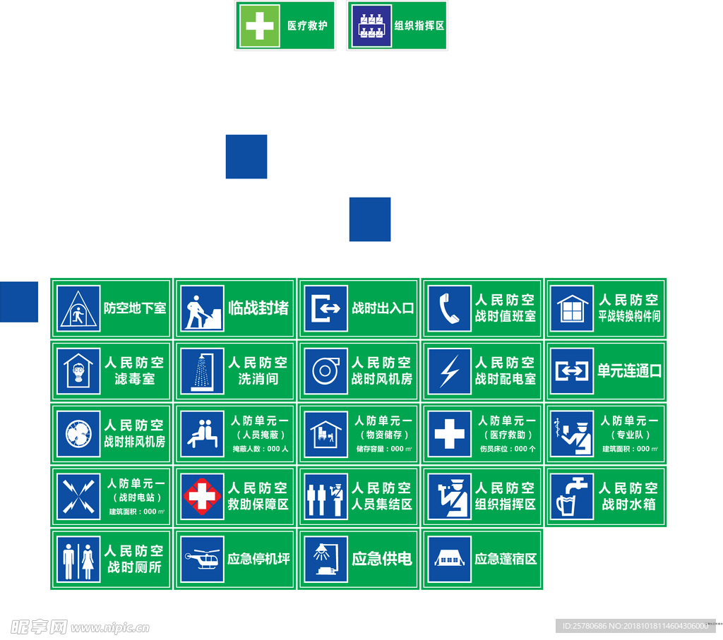 人防标识