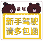 新手驾驶车贴