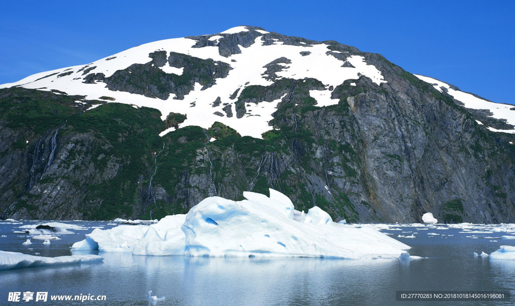 雪山浮冰