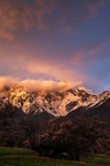 雪山云雾