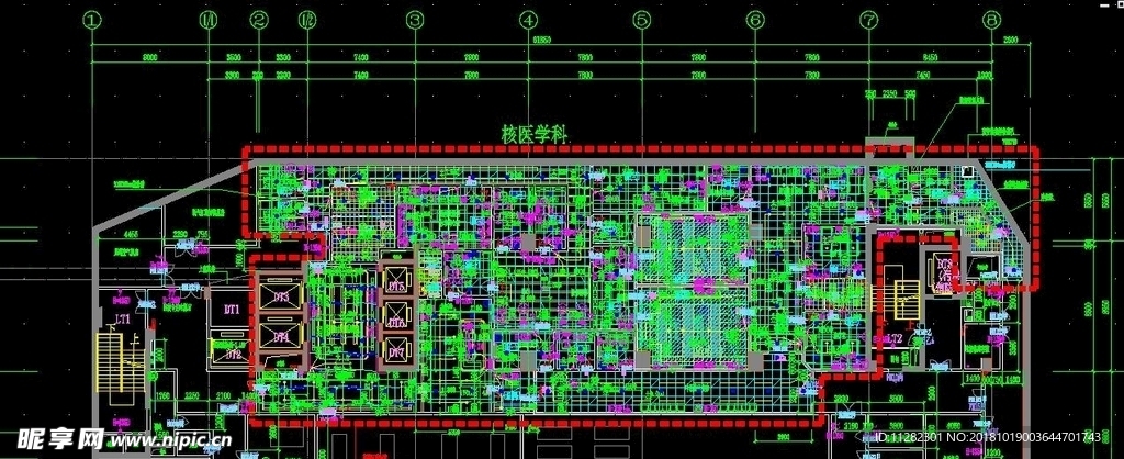 核医学科楼层分布图