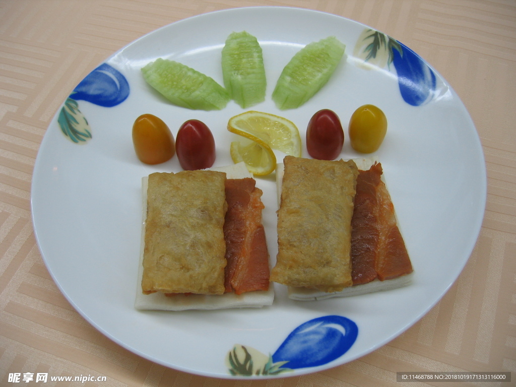 蜜肉春卷