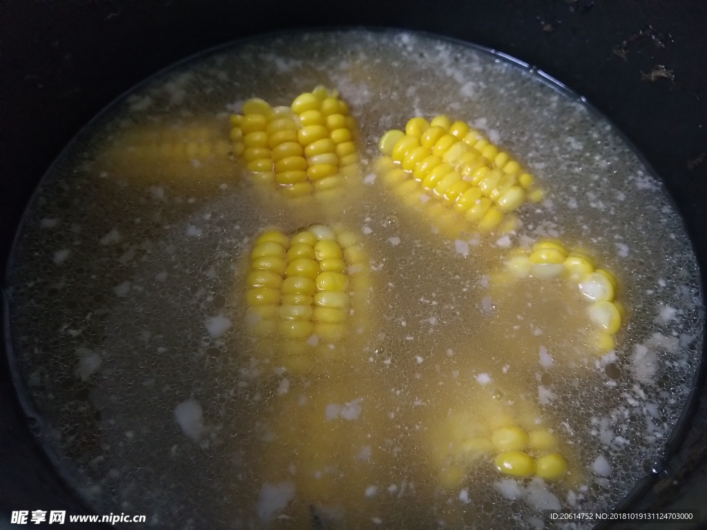 水煮玉米