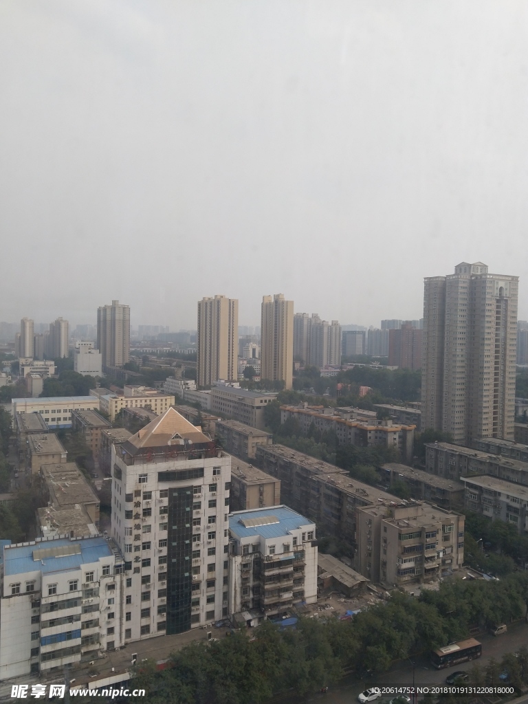城市高楼风光