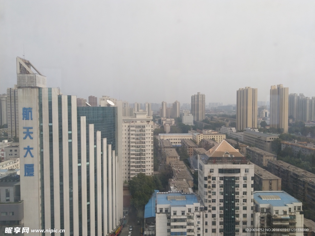 城市高楼风光