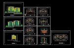 CAD自建房施工图别墅施工图