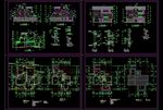 CAD自建房施工图别墅施工图