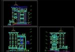 CAD自建房施工图别墅施工图