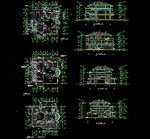 CAD自建房施工图别墅施工图