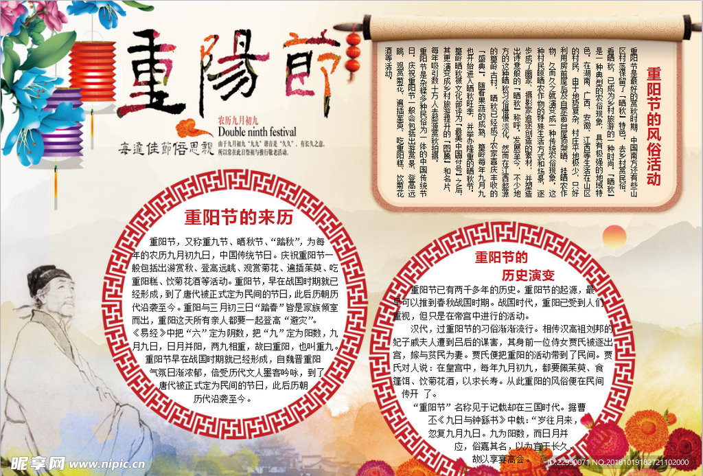 重阳节小报