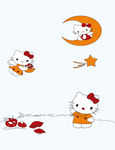 猫咪  月亮
