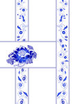 青花瓷  花纹