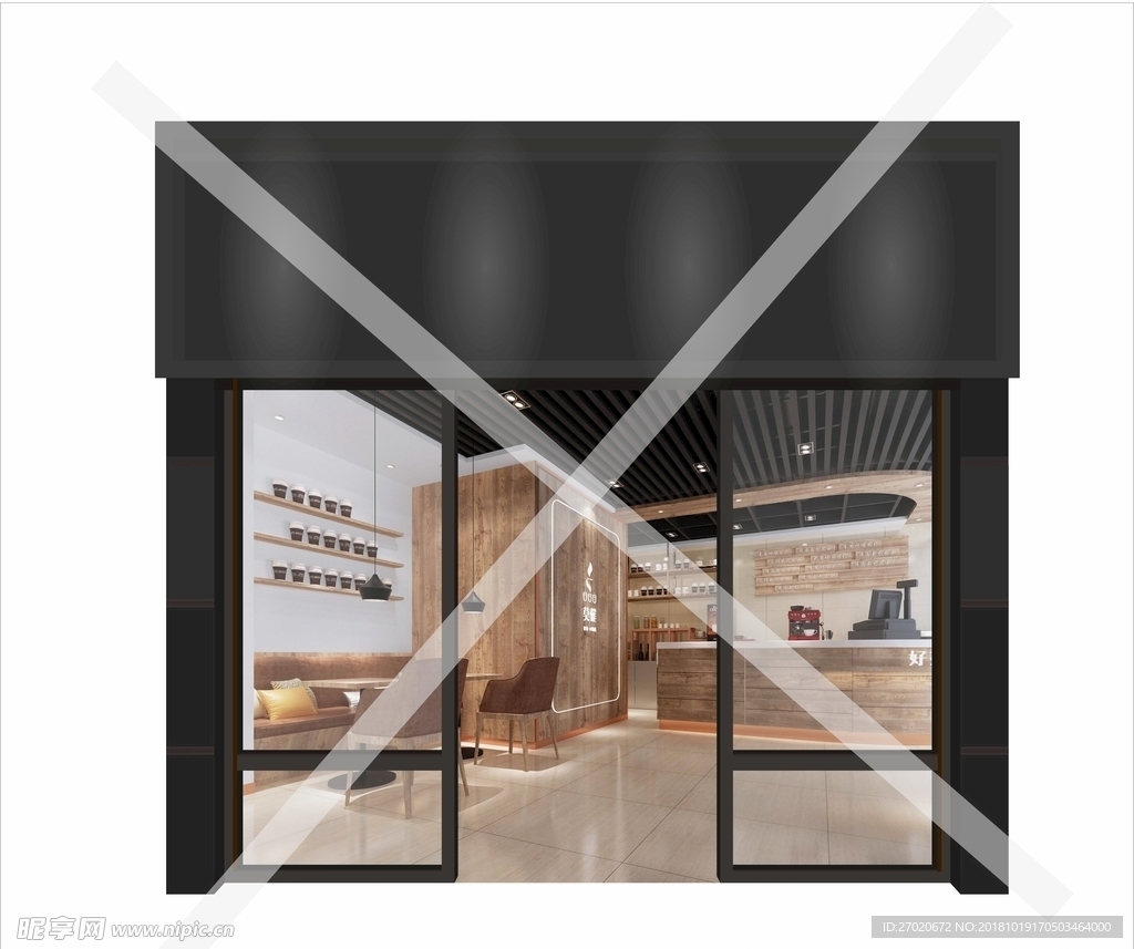 店面门头模板