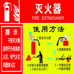灭火器使用方法