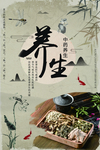 中药养生 海报 药店 展板