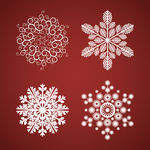雪花花纹
