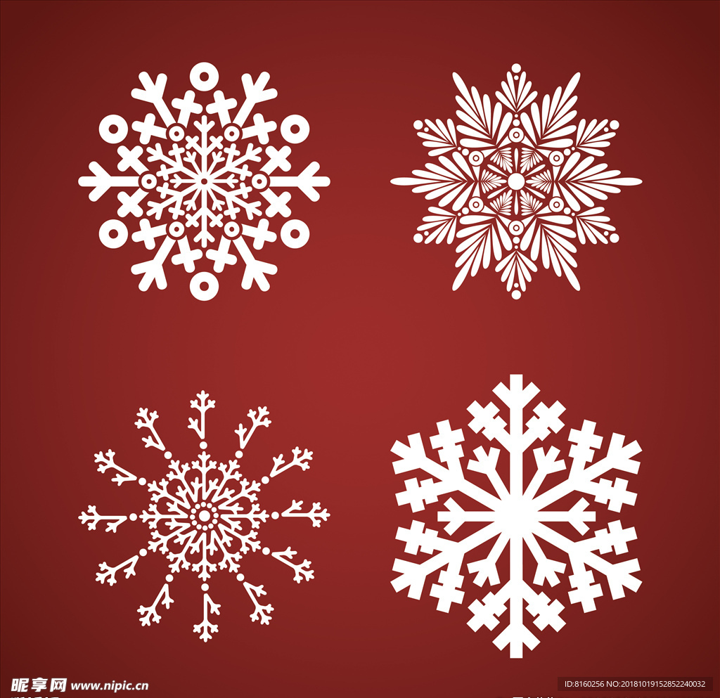 雪花花纹