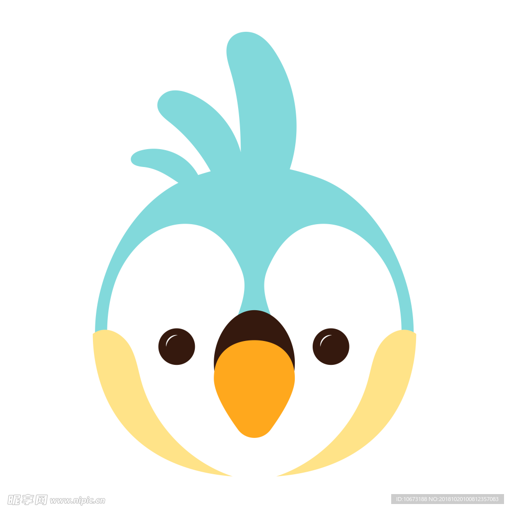 卡通鹦鹉