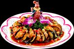 虾仁茄盒