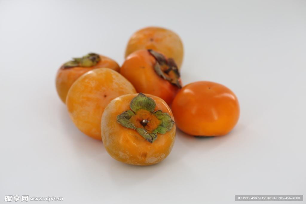 柿子 脆柿子 黄柿子 水果