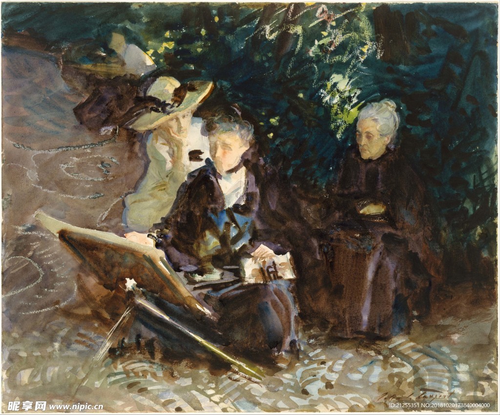 人物油画