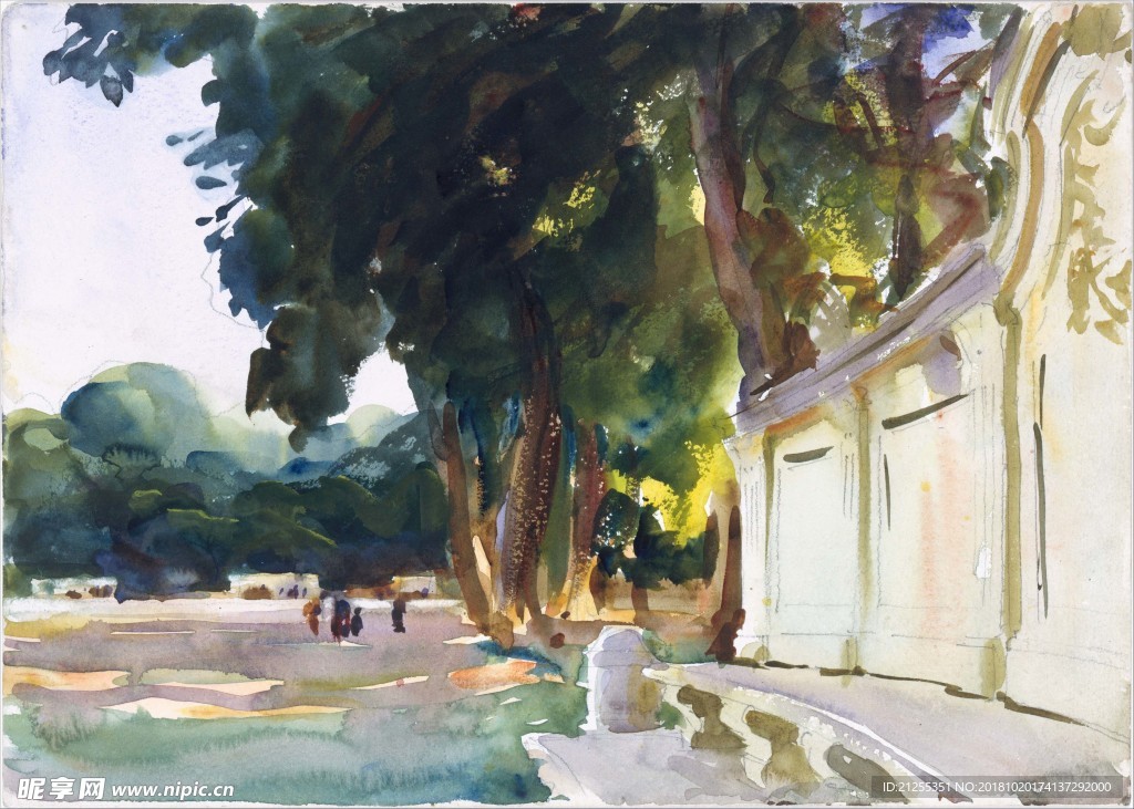 风景油画