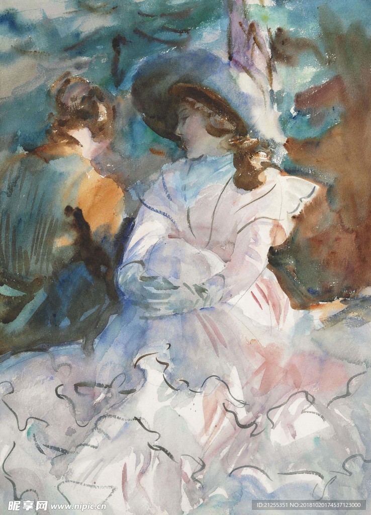 人物油画