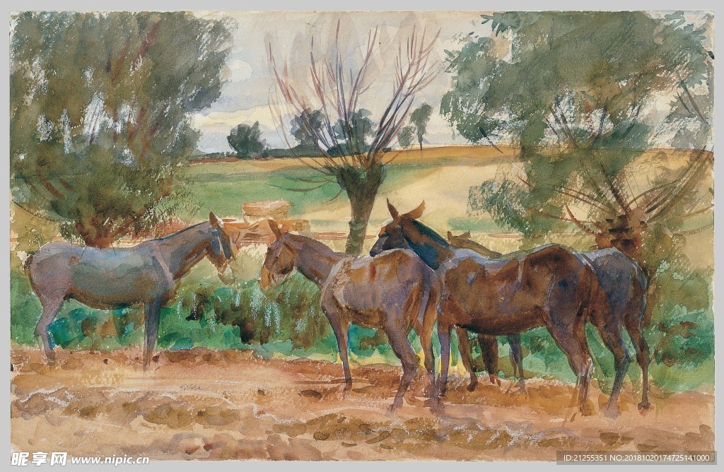 风景油画