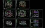 CAD自建房施工图别墅施工图