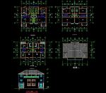 CAD自建房施工图别墅施工图