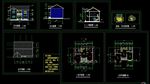 CAD自建房施工图别墅施工图