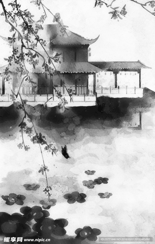 水墨江南