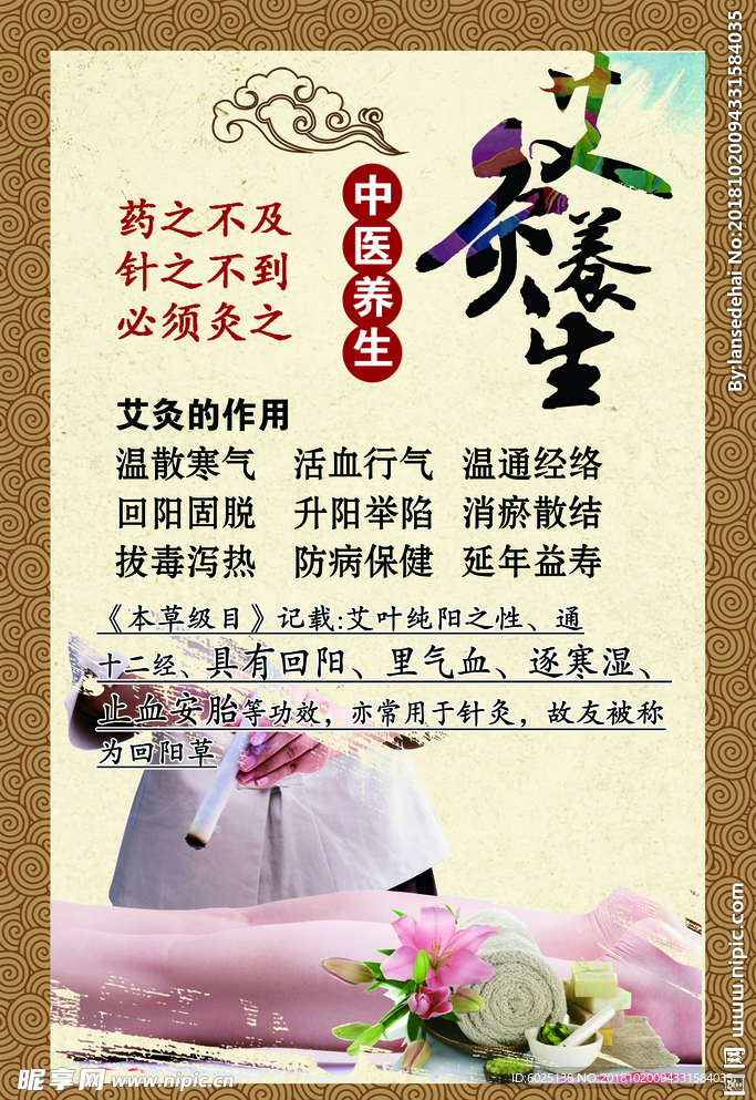 艾灸展板   艾灸功效