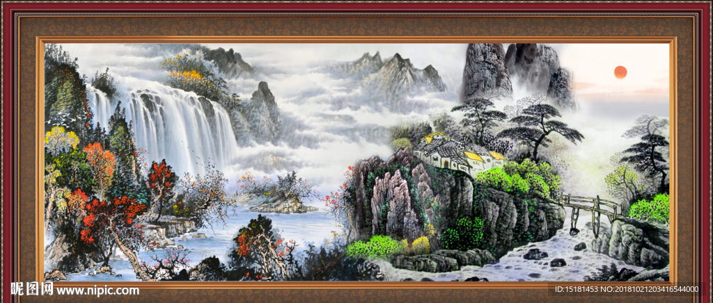 山水画