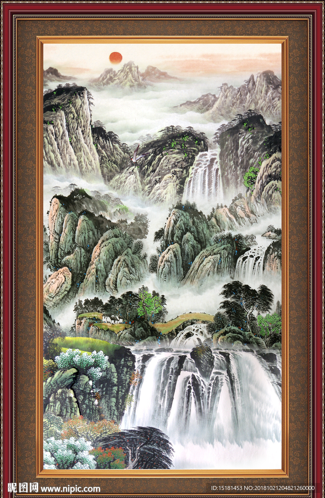 山水画 山水