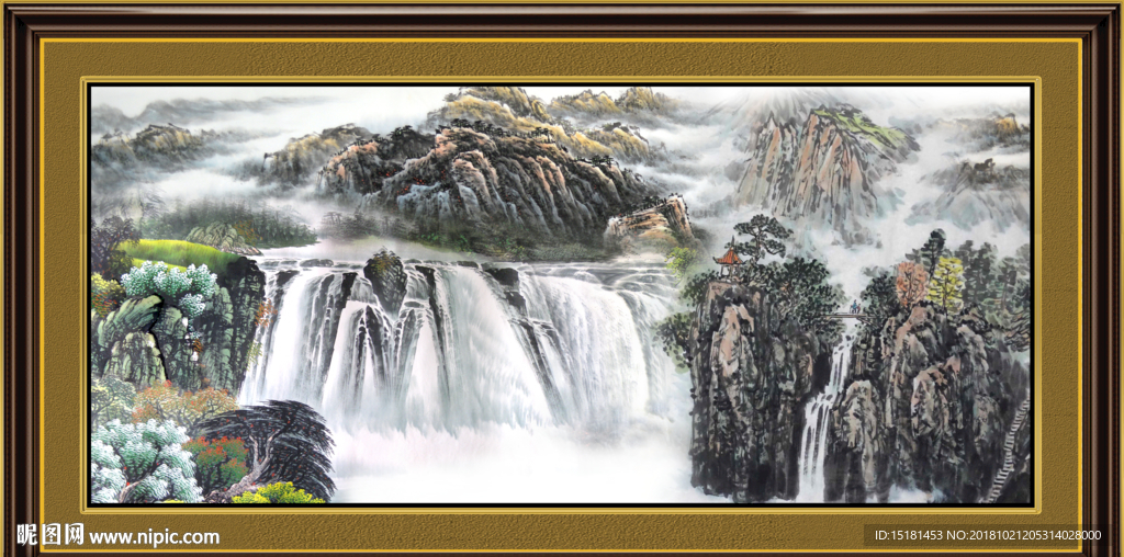 山水画