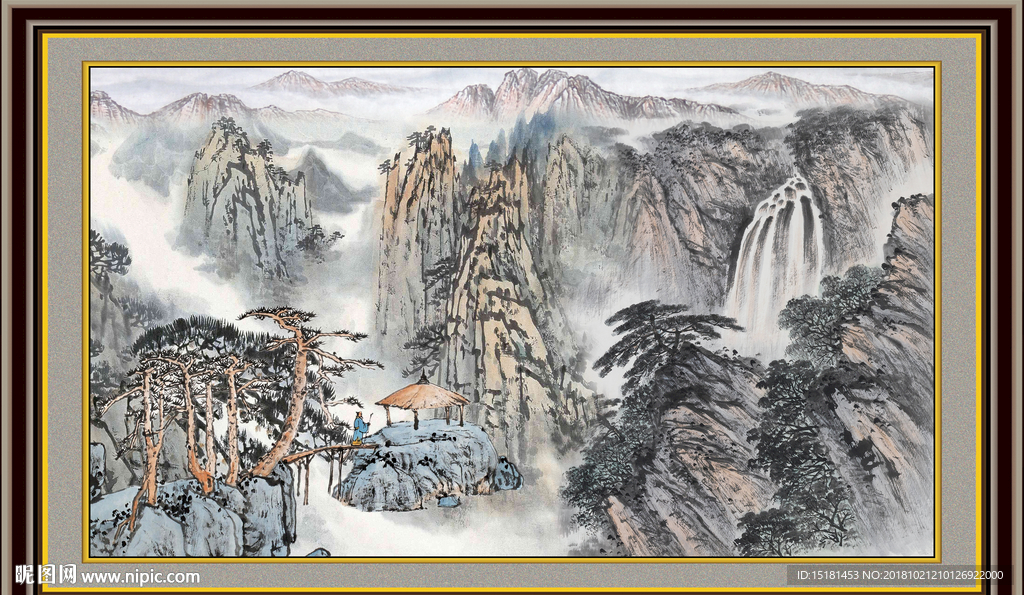 国画山水