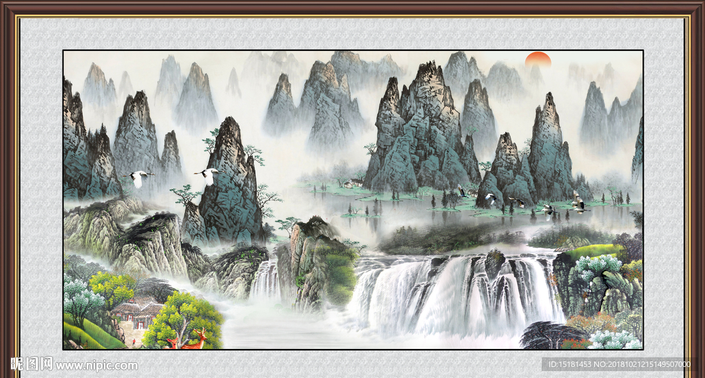山水画