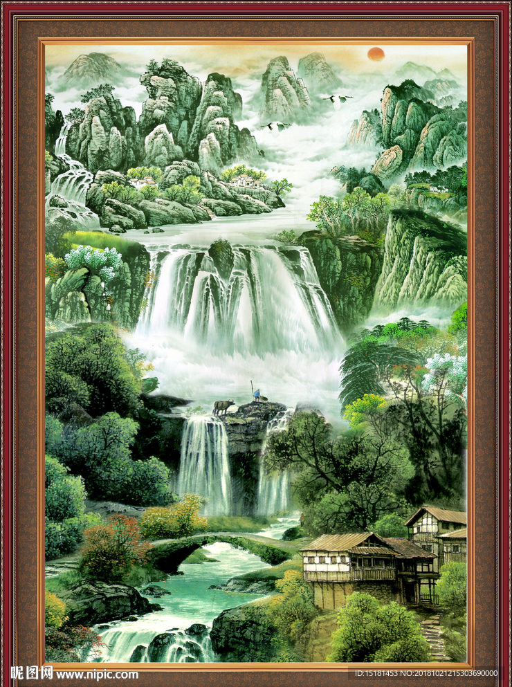 山水画