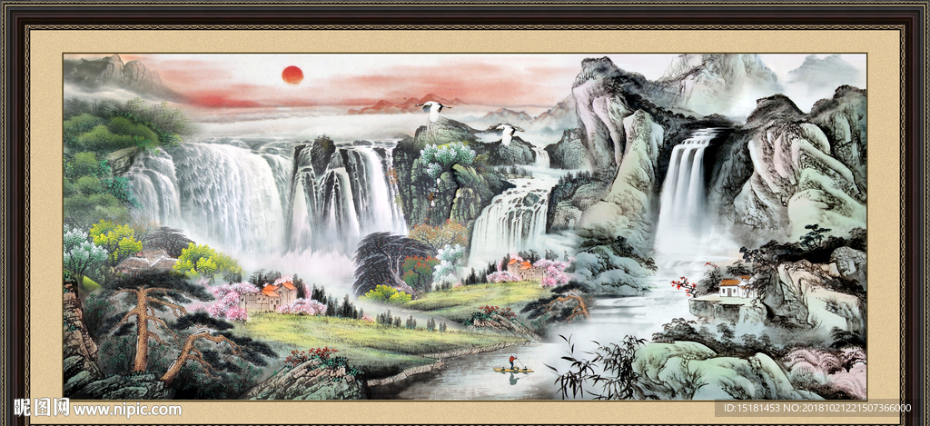山水画