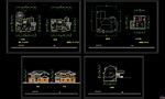 CAD自建房施工图别墅施工图