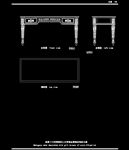 欧式家具施工图家装CAD图纸