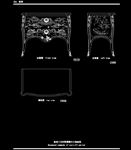 欧式家具施工图家装CAD图纸
