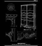 欧式家具施工图家装CAD图纸
