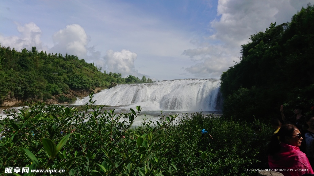 贵州黄果树风景区陡坡塘瀑布